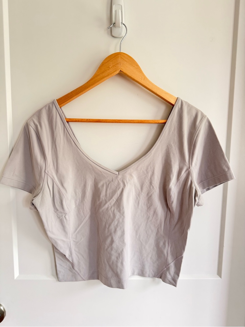 Lululemon Align crop sleeve crop length tee